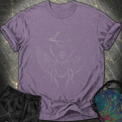 Void Scarab Comfort T-Shirt - Void Scarab Comfort T-Shirt - Grape