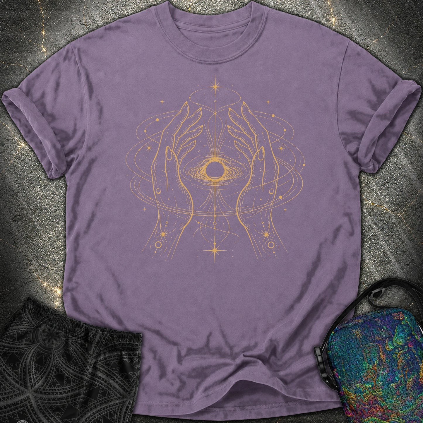 Illusion Of Control Comfort T-Shirt - Illusion Of Control Comfort T-Shirt - Grape