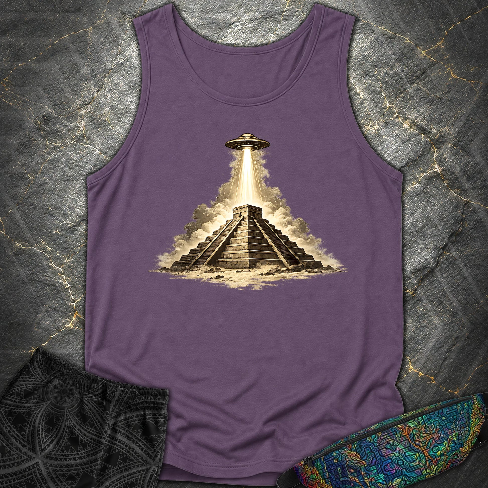 Piramida Majów - Piramida Majów Comfort Tank Top - Grape