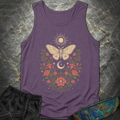 Sun Moon Moth - Sun Moon Moth Comfort Tank Top - Grape