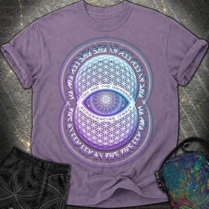 Alan Watts You Are The Universe T-Shirt - Alan Watts You Are The Universe Comfort T-Shirt - Grape
