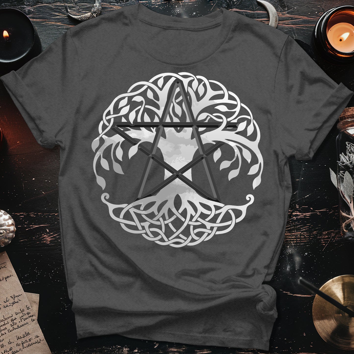 Pagan Celtic Tree Wicca T-Shirt