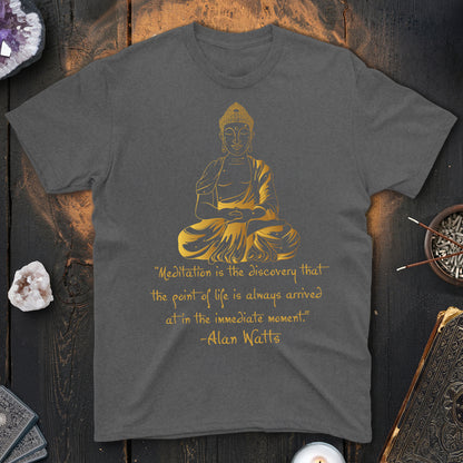 Alan Watts Meditation Buddha T-Shirt