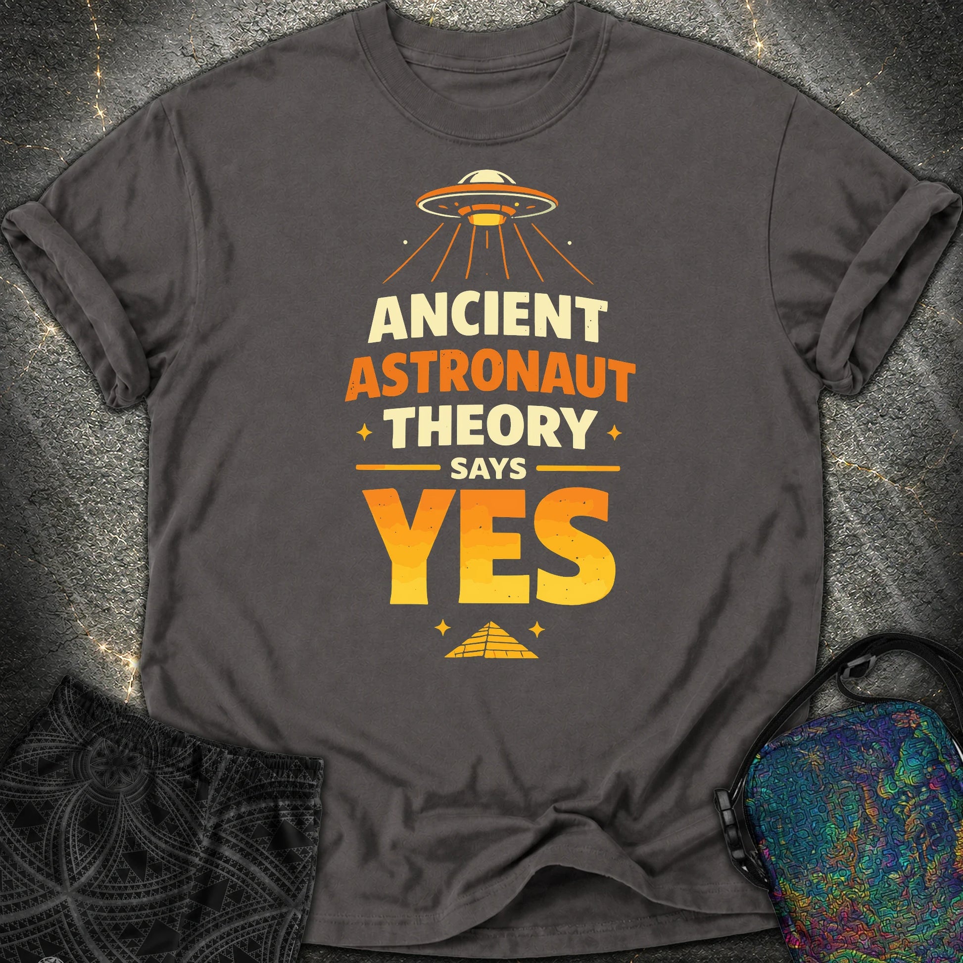 Ancient Theory - Ancient Theory Comfort T-Shirt - Graphite