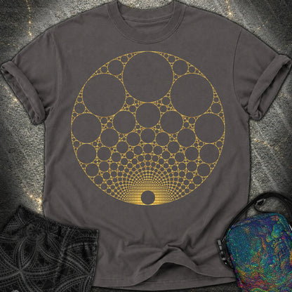 Apollonian Gasket T-Shirt - Apollonian Gasket Comfort T-Shirt - Graphite