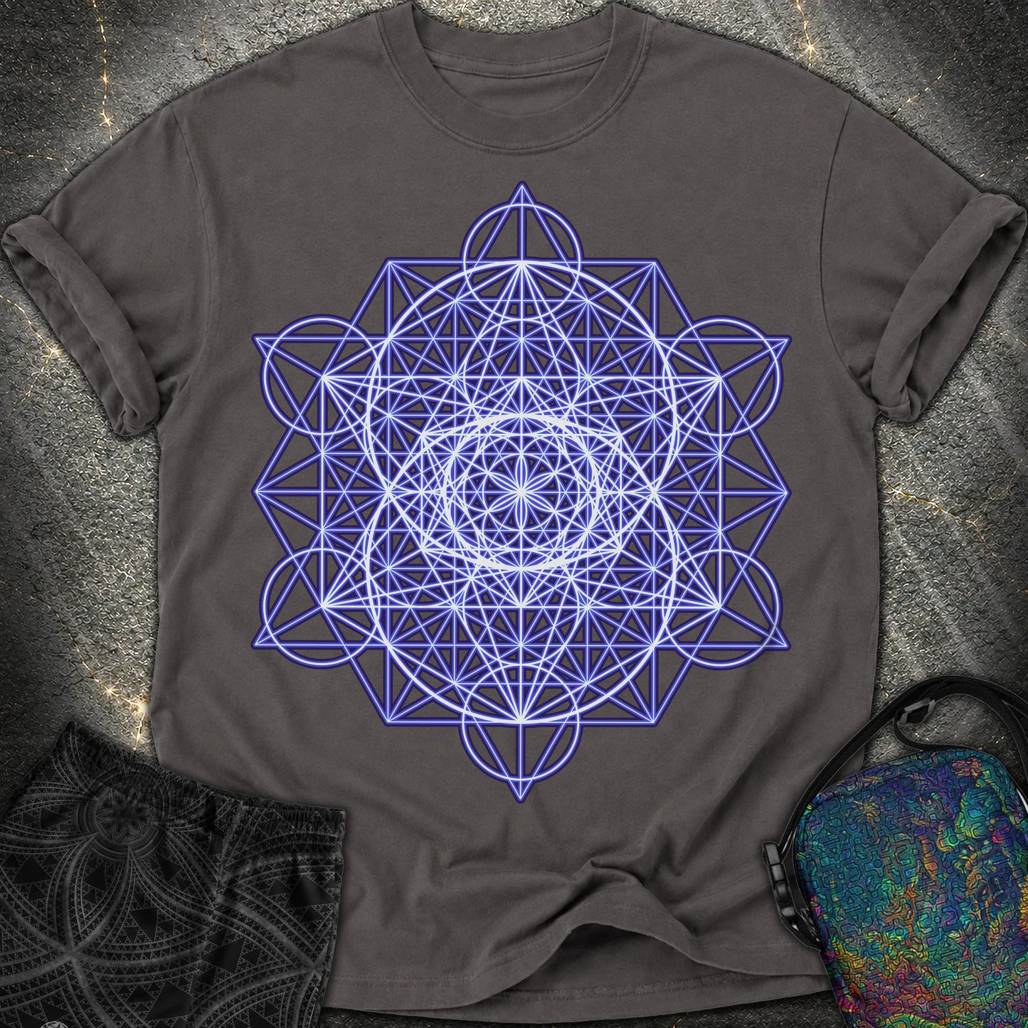 Vesica Eye Of The Universe - Vesica Eye Of The Universe Comfort T-Shirt - Graphite