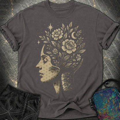 Inner Garden T-Shirt - Inner Garden Comfort T-Shirt - Graphite