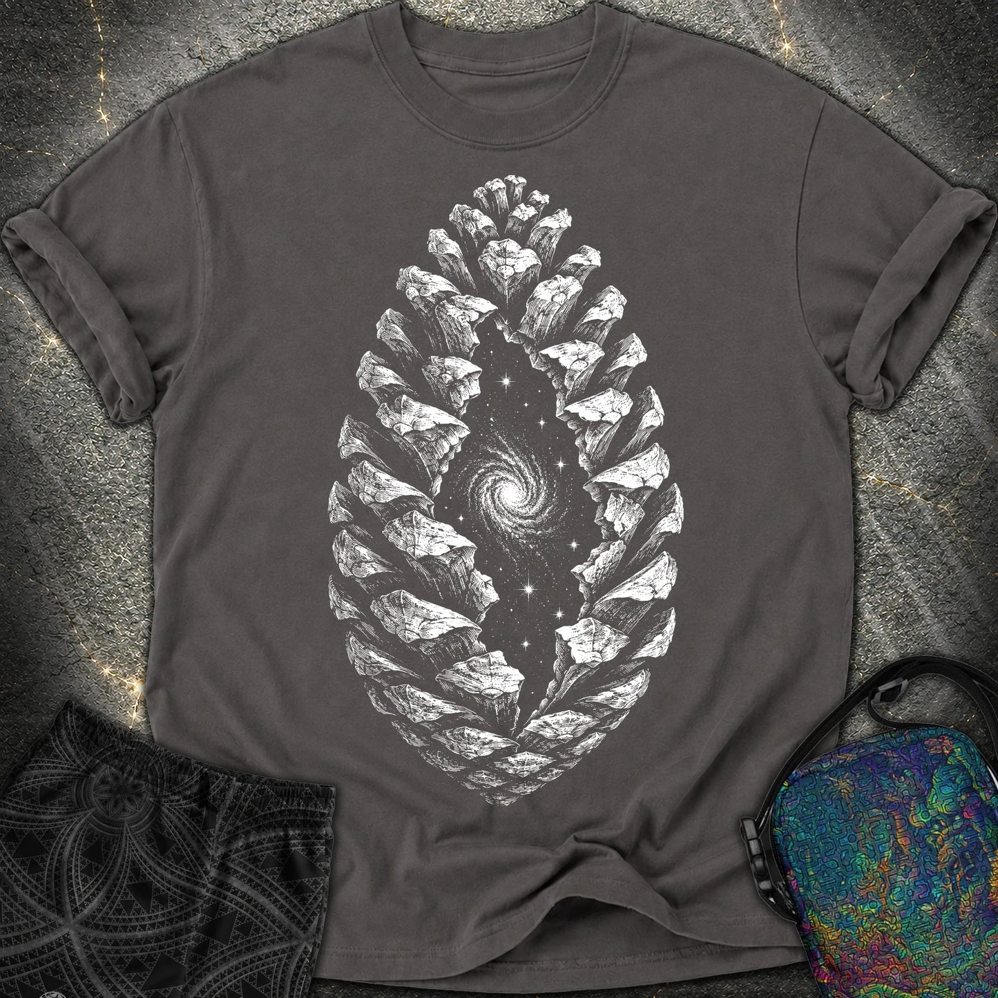 Seed of the Infinite - Seed of the Infinite Comfort T-Shirt - Graphite