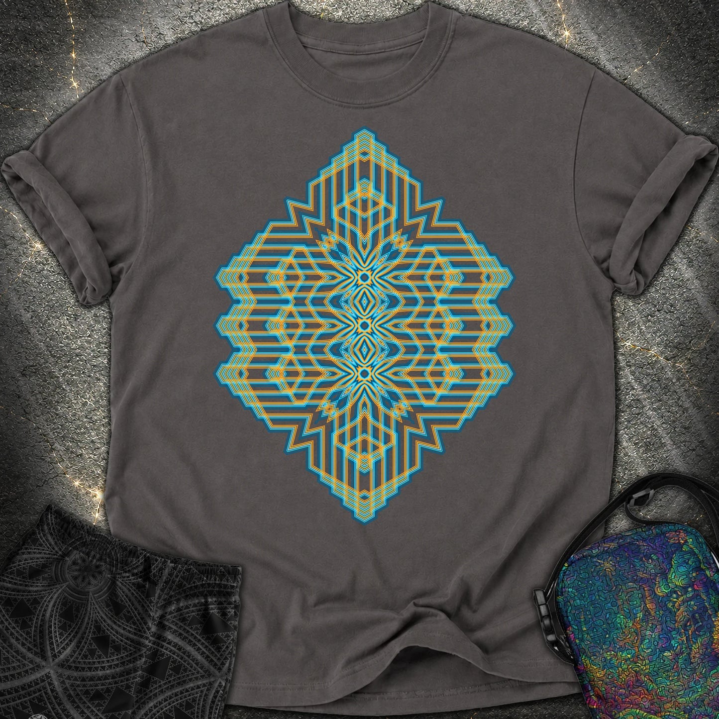 Triune Signal Temple - Triune Signal Temple Comfort T-Shirt - Graphite