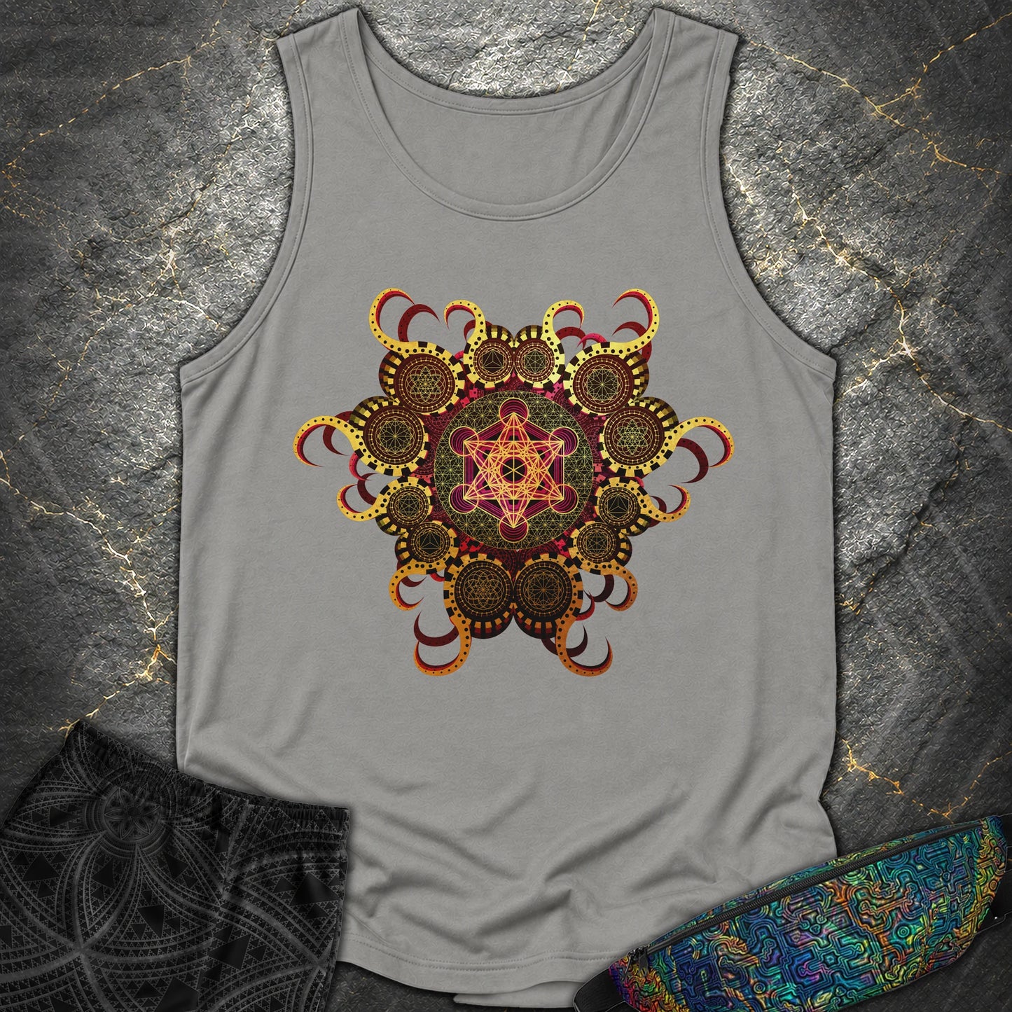 Organic Metatron - Organic Metatron Tank Top - Grey