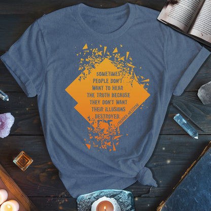Friedrich Nietzsche Illusions Destroyed T-Shirt