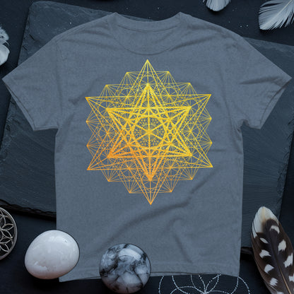 Metatron's Cube Grid T-Shirt