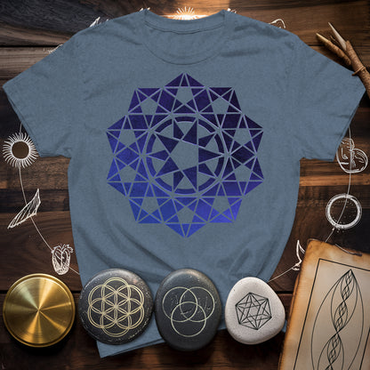 Crop Circle Purple T-Shirt