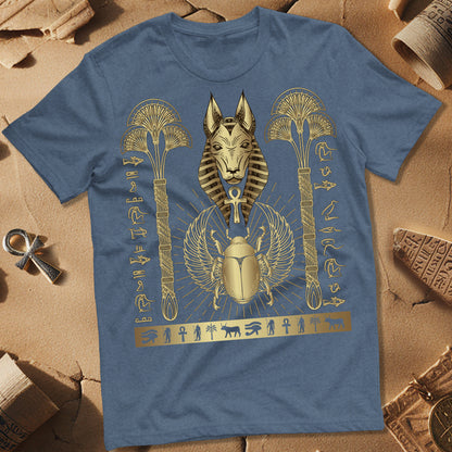 Anubis Ankh Scarab Egypt T-Shirt