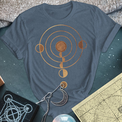 Crop Cirlce Copper T-Shirt
