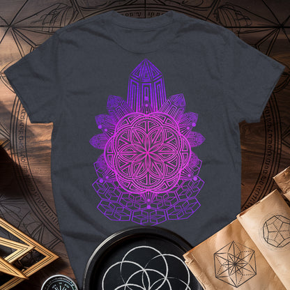 Crystal Seed Sacred Geometry T-Shirt
