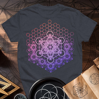 Metatron And Flower Connection T-Shirt