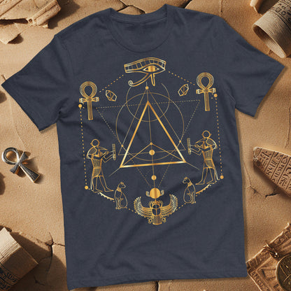 Eye Of Ra Egypt Geometry T-Shirt