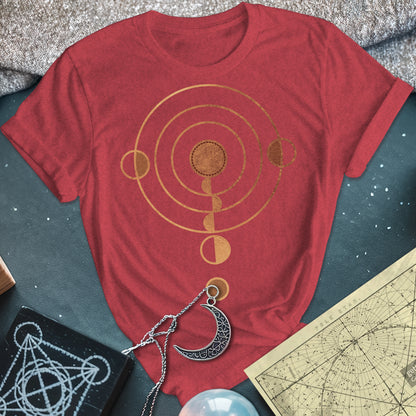 Crop Cirlce Copper T-Shirt