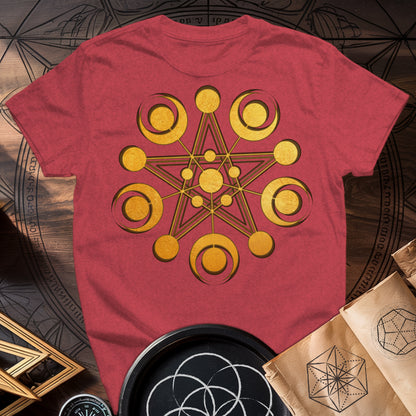 Golden Crop Circle T-Shirt