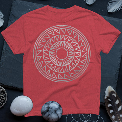 Crop Circle Silver T-Shirt