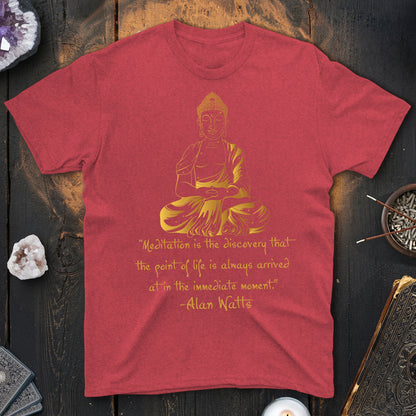 Alan Watts Meditation Buddha T-Shirt