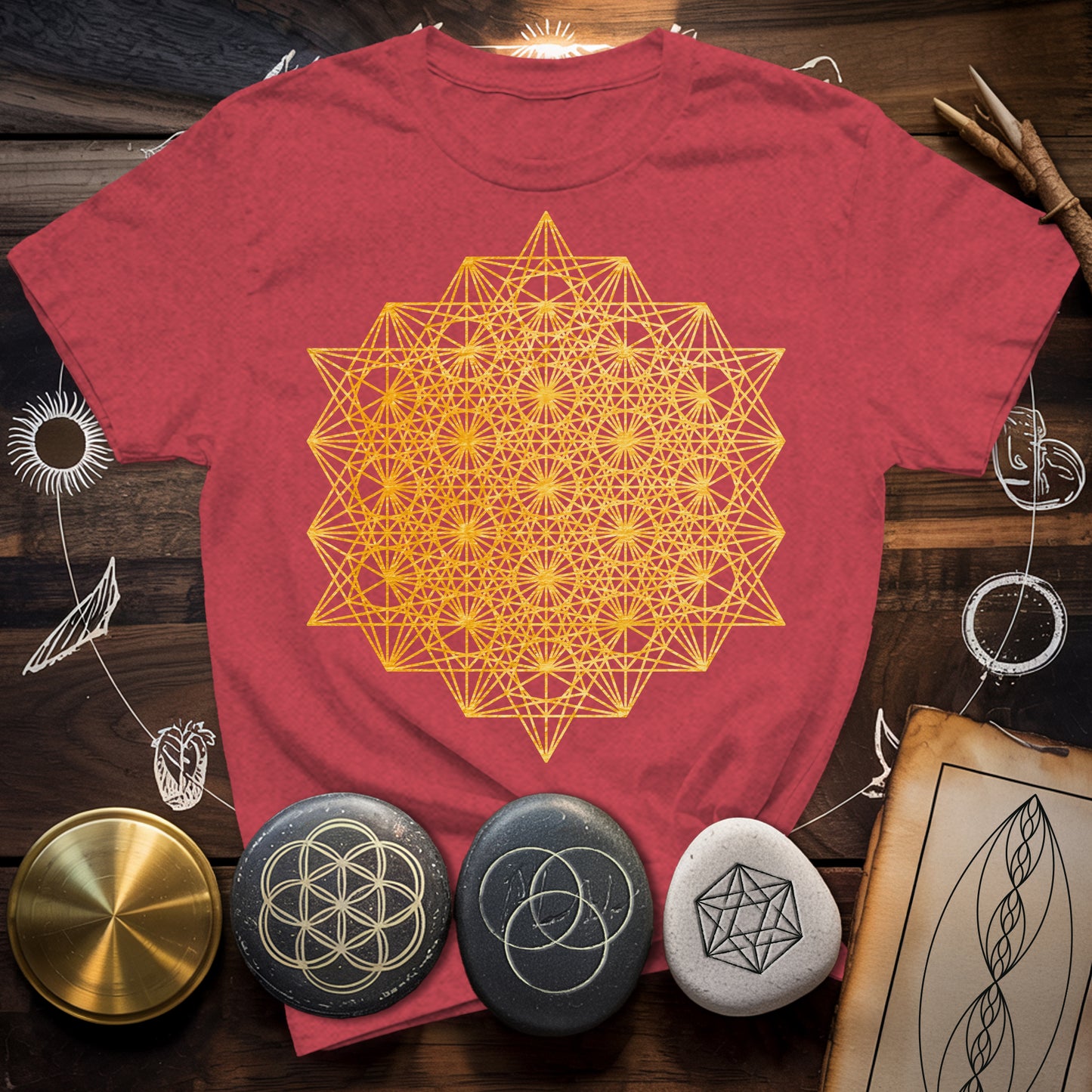 64 Tetrahedron T-Shirt
