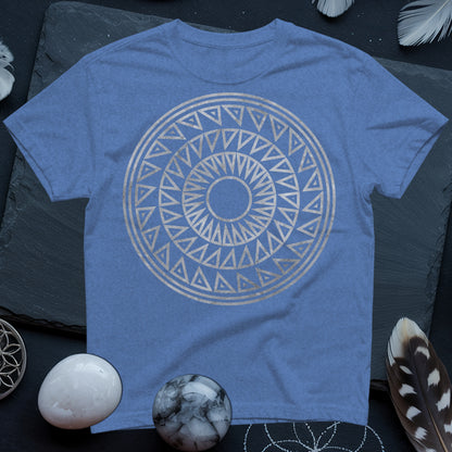 Crop Circle Silver T-Shirt
