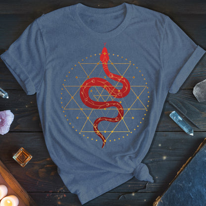 Sri Yantra Snake T-Shirt