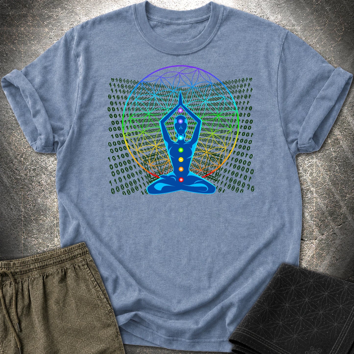 Transcend the Matrix T-Shirt - Transcend the Matrix T-Shirt - Heather Indigo