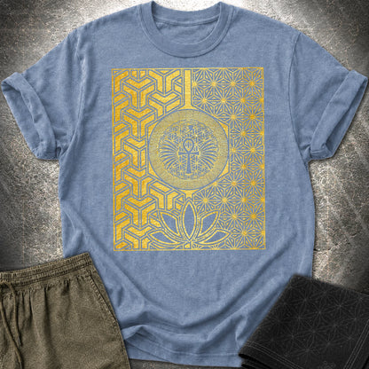 Ancient Egypt T-Shirt - Ancient Egypt T-Shirt - Heather Indigo