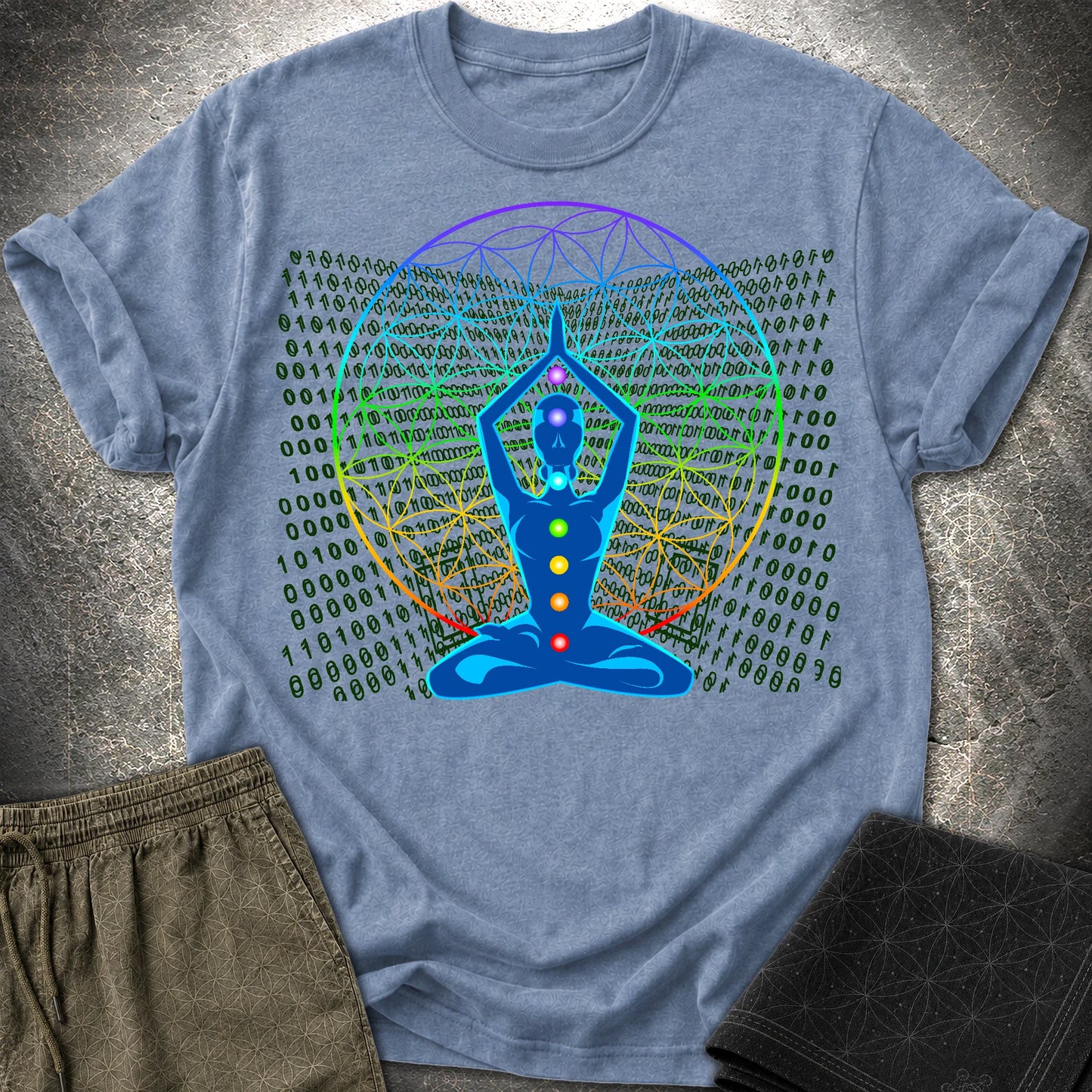 Transcend the Matrix T-Shirt - Transcend the Matrix T-Shirt - Heather Indigo