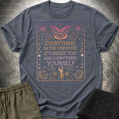Universe Inside You T-Shirt - Universe Inside You T-Shirt - Heather Navy