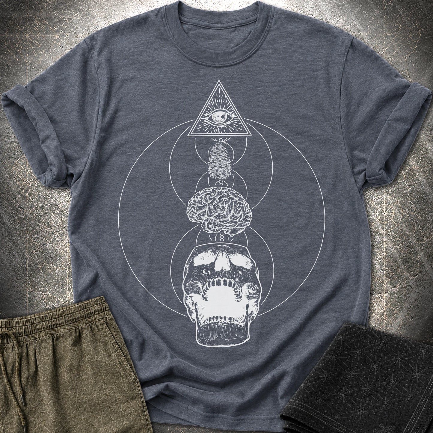 Tools Of The Trade T-Shirt - Tools Of The Trade T-Shirt - Heather Navy