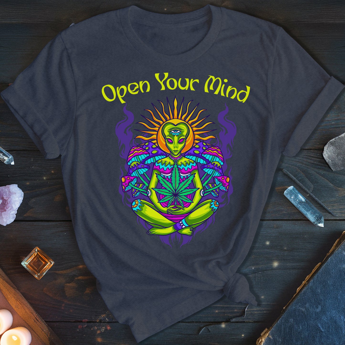 Open Your Mind Alien T-Shirt