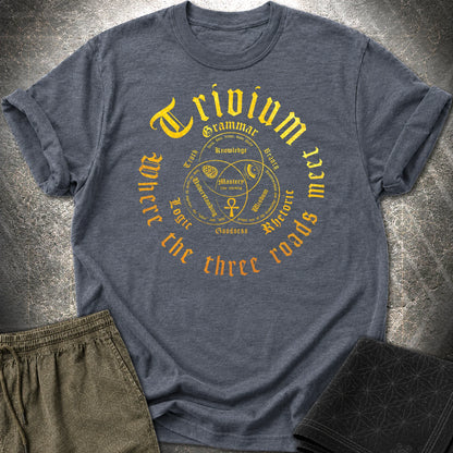 Trivium T-Shirt - Trivium T-Shirt - Heather Navy