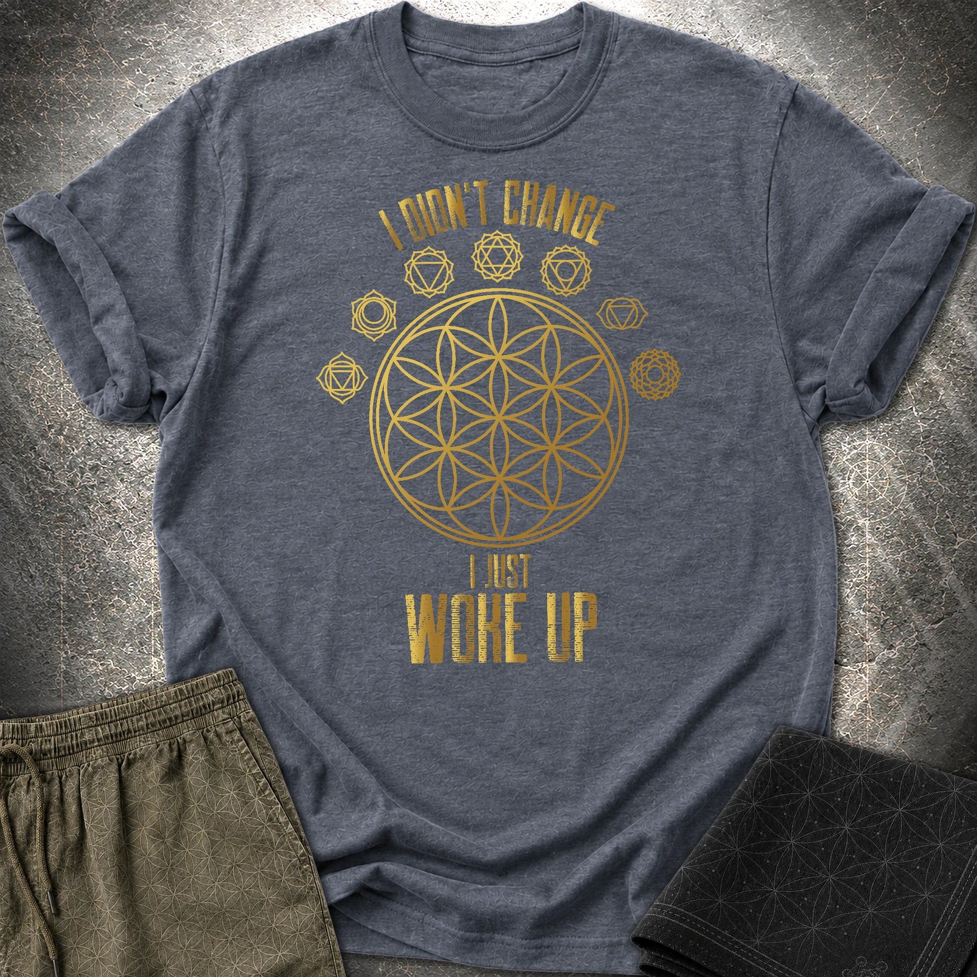 I Didn't Change T-Shirt - I Didn't Change T-Shirt - Heather Navy