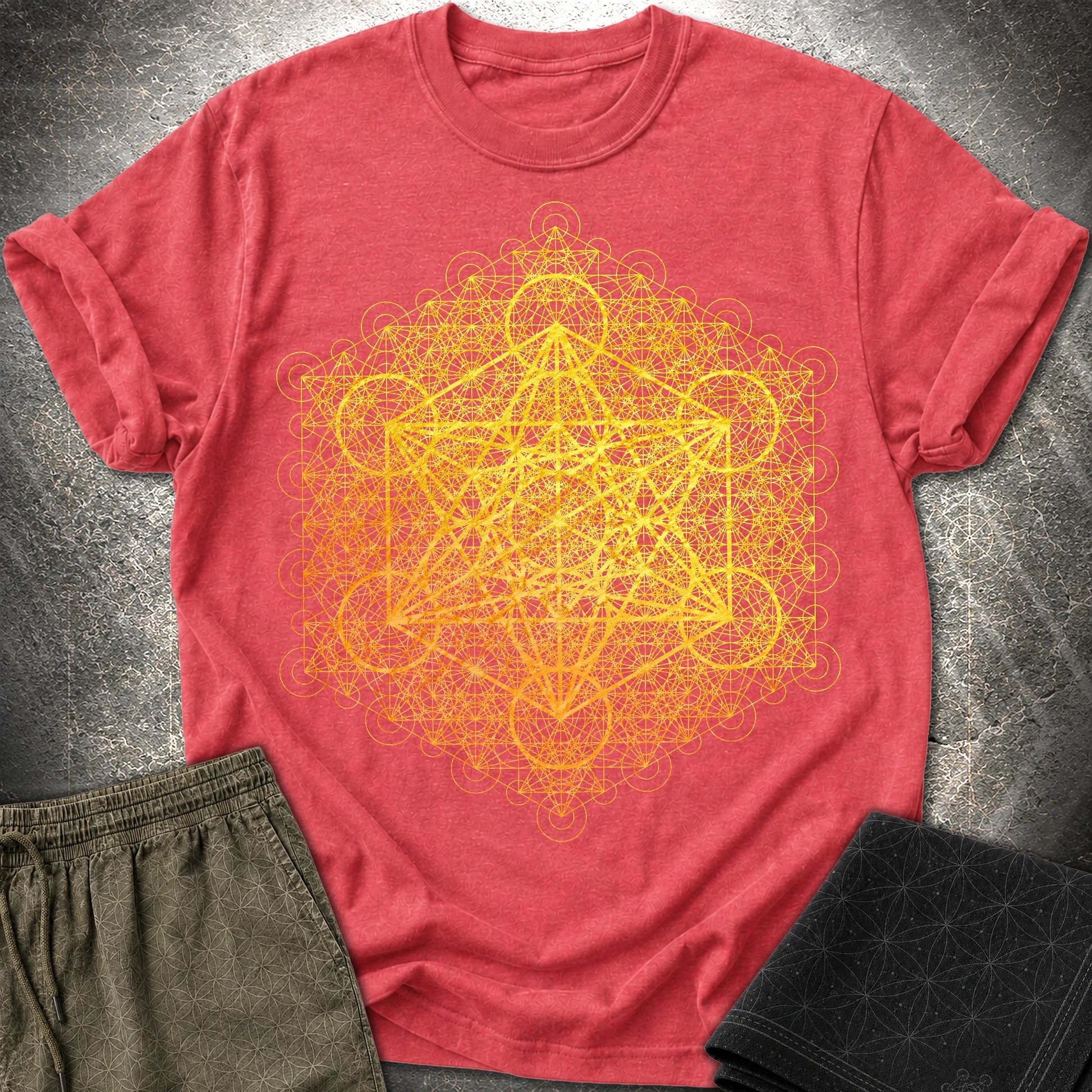 Metatron's Transcendence T-Shirt - Metatron's Transcendence T-Shirt - Heather Red