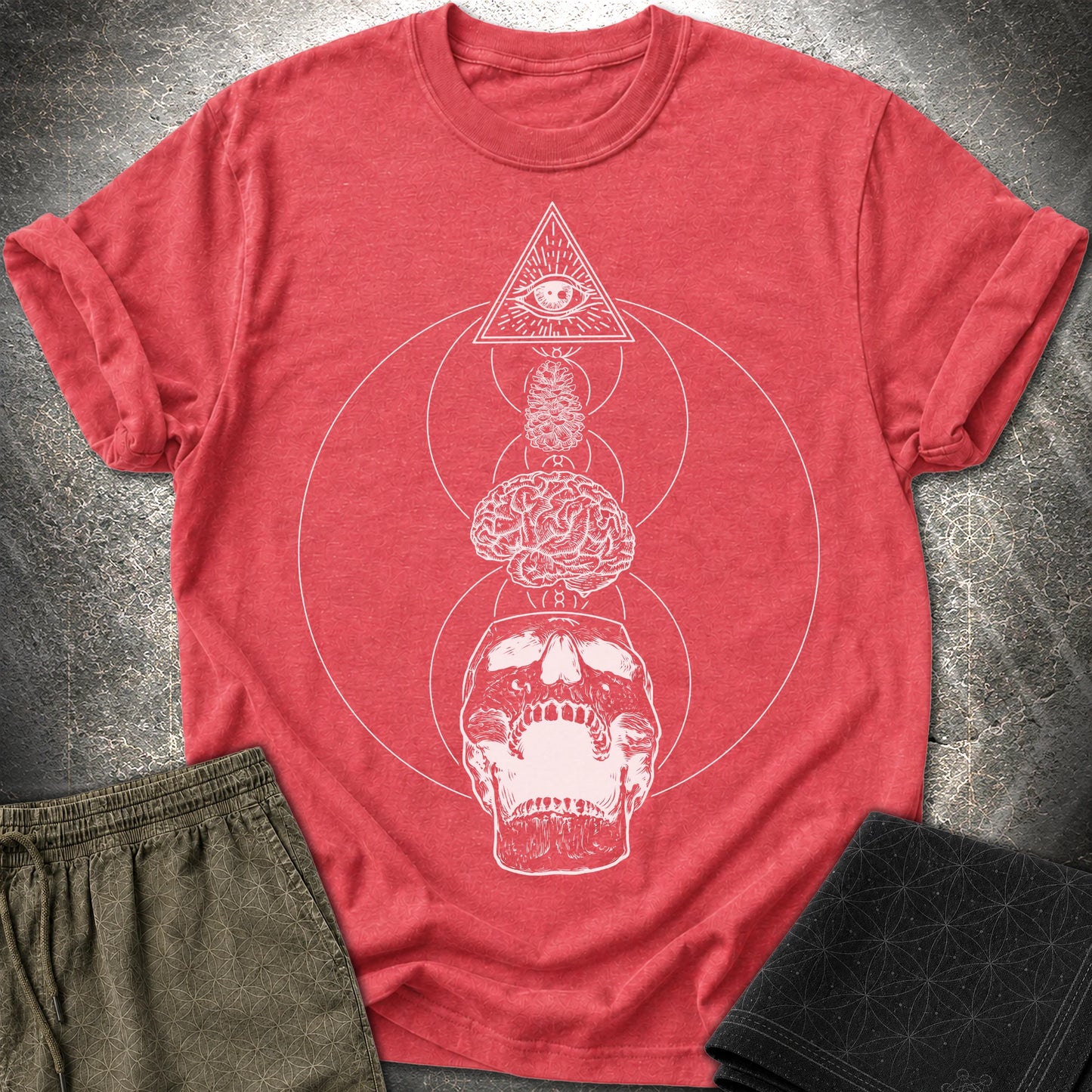 Tools Of The Trade T-Shirt - Tools Of The Trade T-Shirt - Heather Red