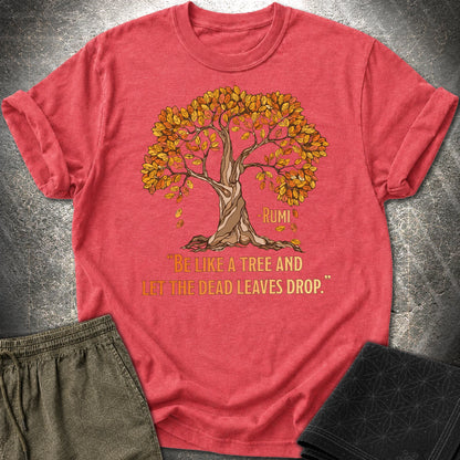 Rumi Tree T-Shirt - Rumi Tree T-Shirt - Heather Red