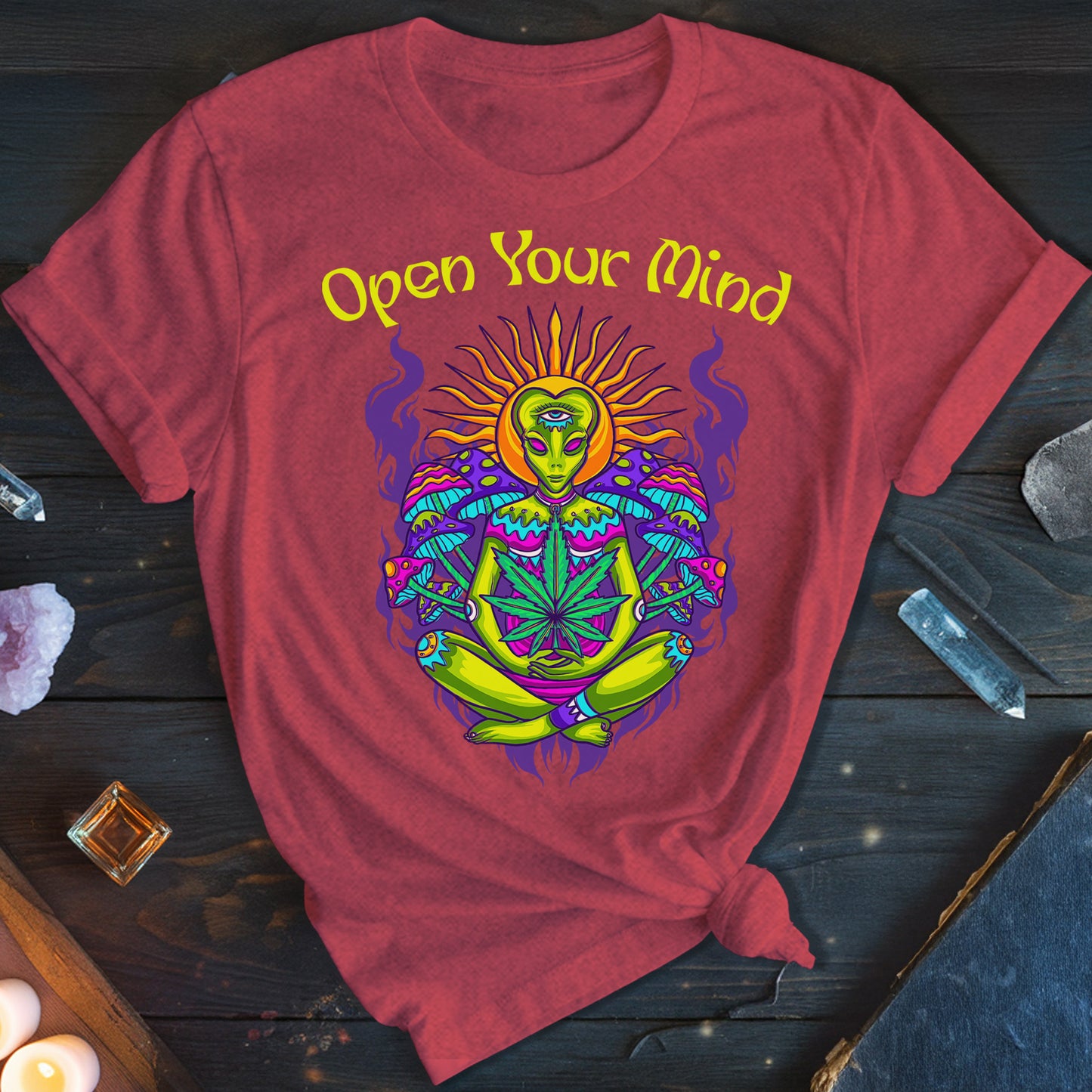 Open Your Mind Alien T-Shirt
