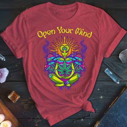 Open Your Mind Alien T-Shirt