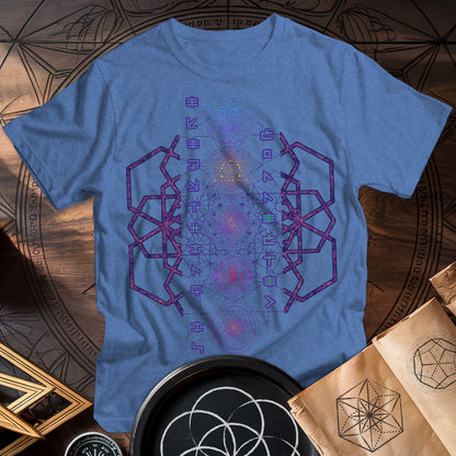 Everything Is Connected Sacred Geometry T-Shirt