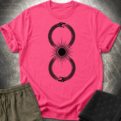 Ouroboros Sun - Ouroboros Sun T-Shirt - Heliconia