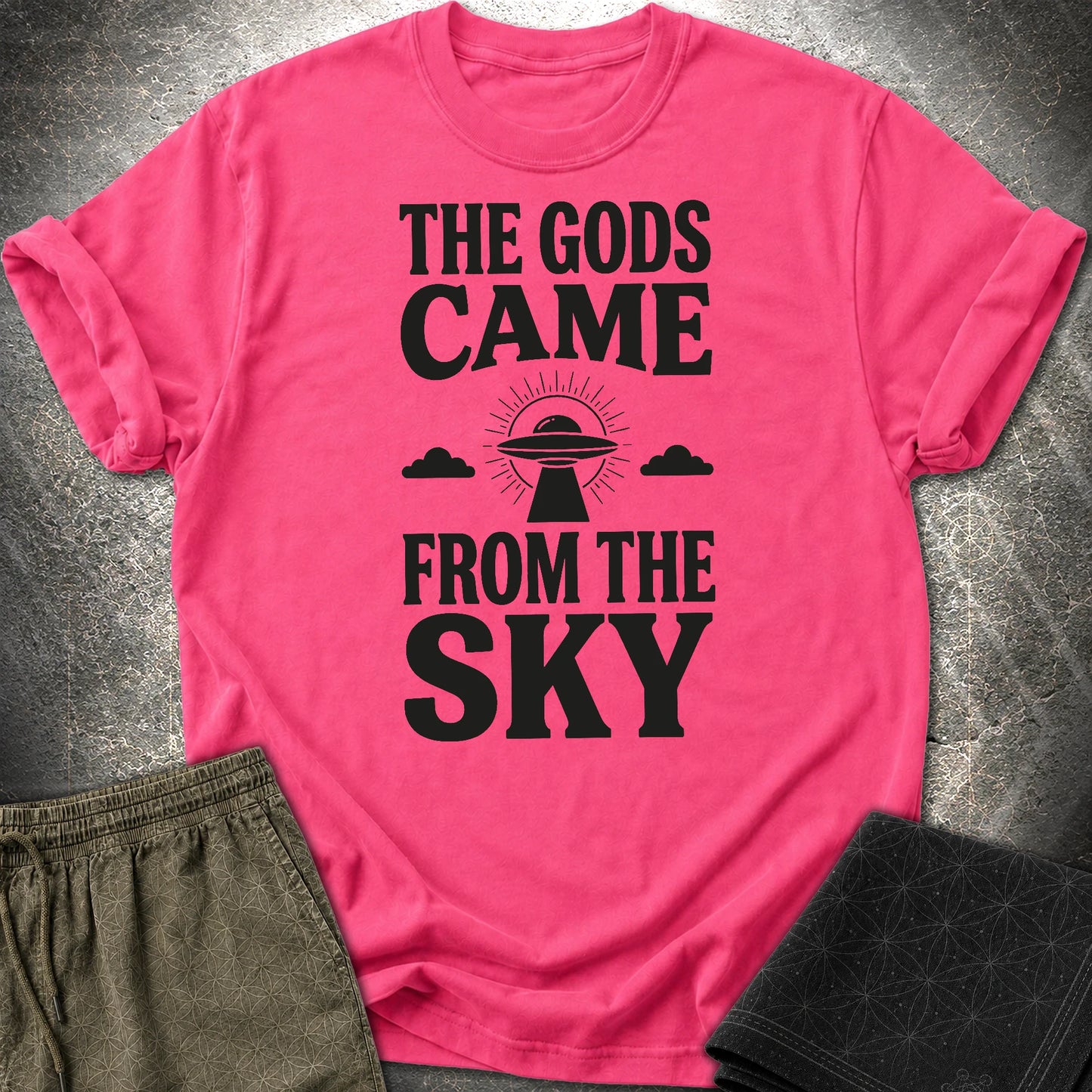 The Gods Come Ciemne - The Gods Come Ciemne T-Shirt - Heliconia