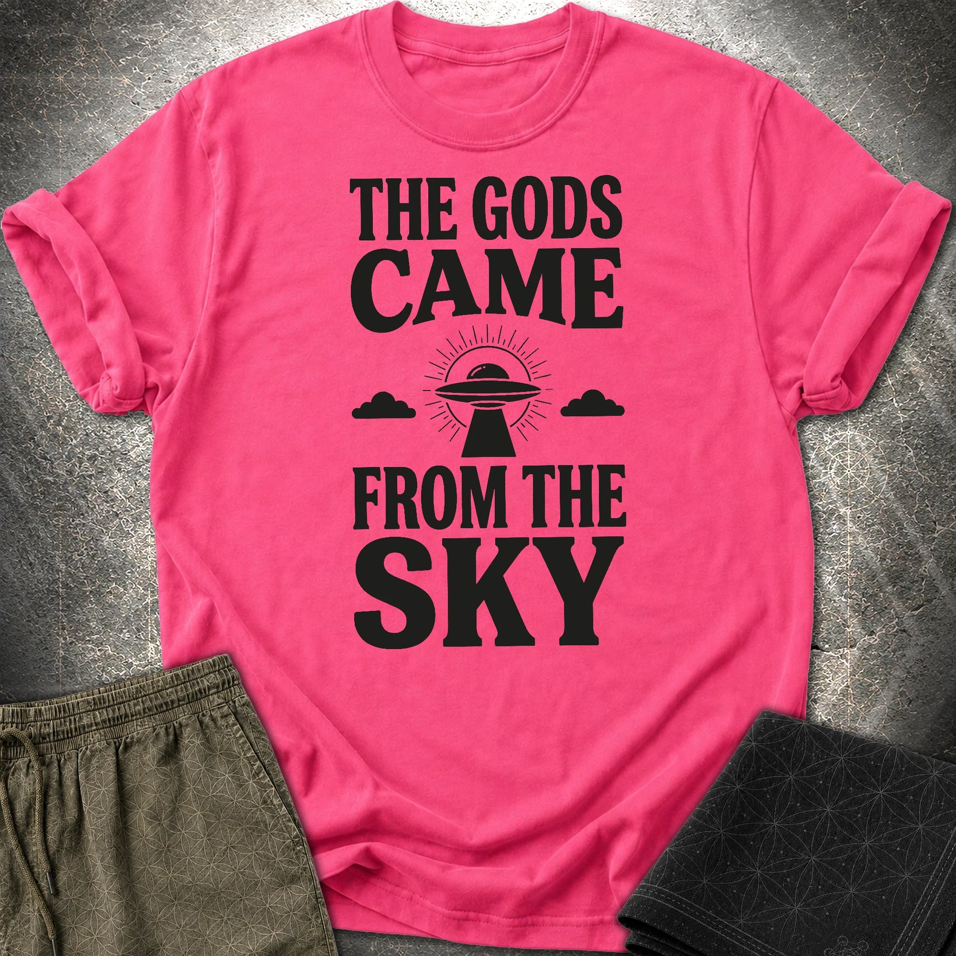 The Gods Come Ciemne - The Gods Come Ciemne T-Shirt - Heliconia