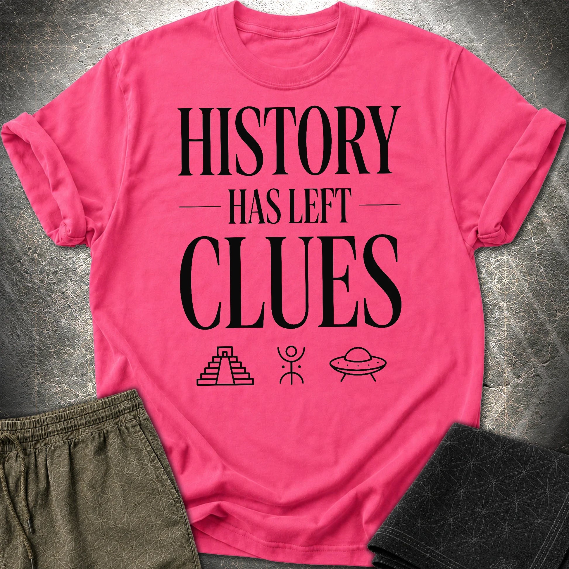 History Black - History Black T-Shirt - Heliconia