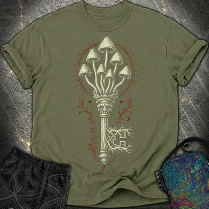 The Mushroom Key - The Mushroom Key Comfort T-Shirt - Hemp