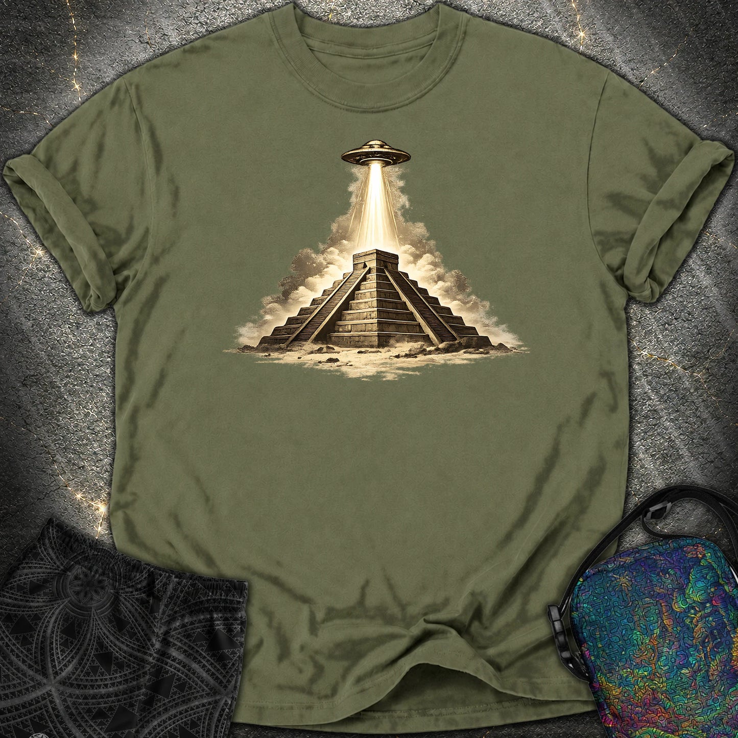 Piramida Majów - Piramida Majów Comfort T-Shirt - Hemp