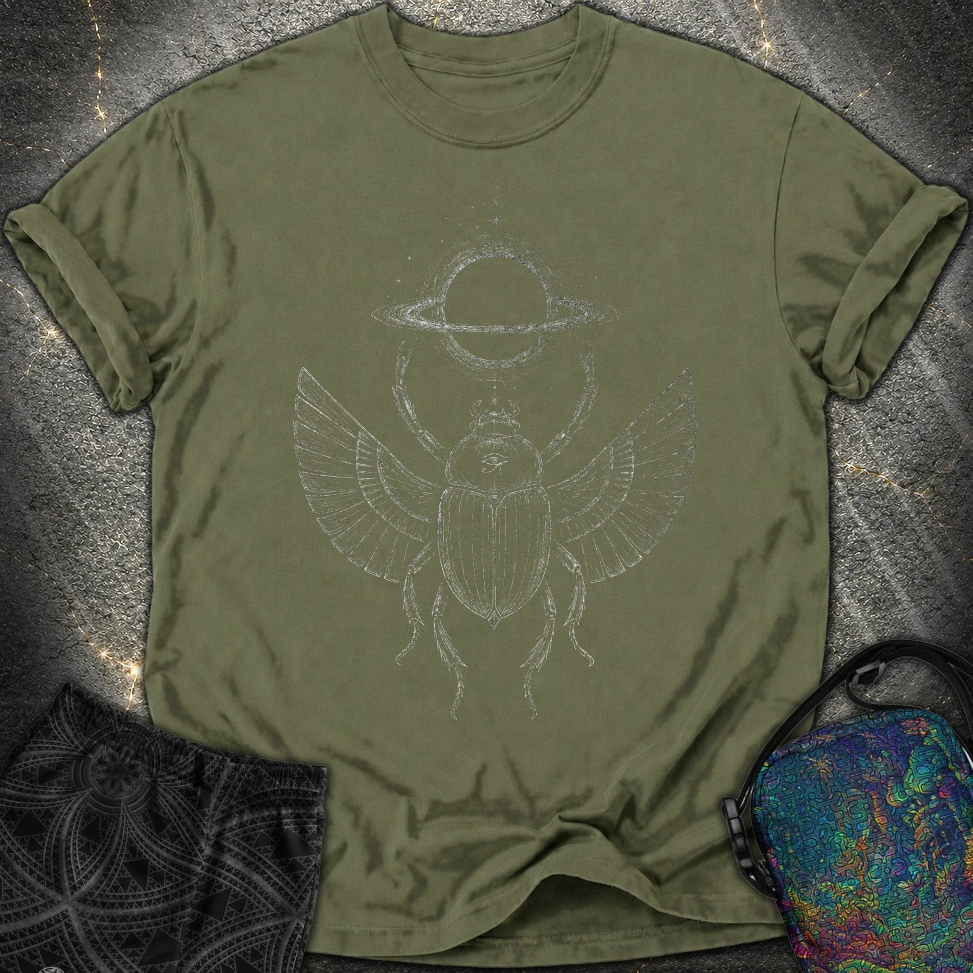 Void Scarab Comfort T-Shirt - Void Scarab Comfort T-Shirt - Hemp